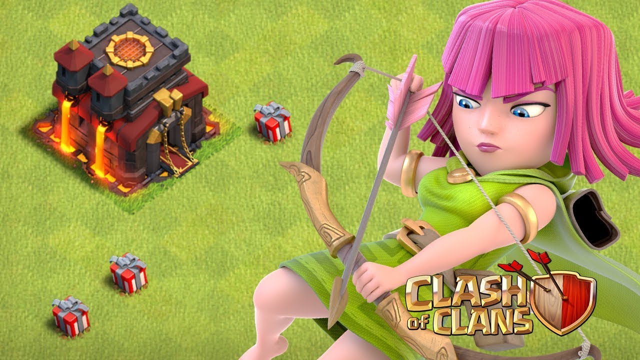 Лучница clash of clans