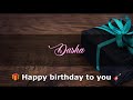 Dasha angelclasico happy birt.ay