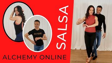 ALCHEMY ONLINE. Online Salsa On2 Classes. On Demand. Marchant & Davina Birch