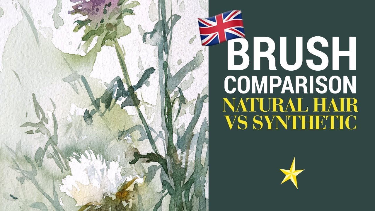 Brushes comparison : natural vs synthetic - Ursula Schichan