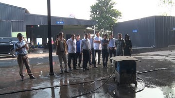 UBND huyện thăm quan mô hình  xử lý rác thải tại huyện Bình Xuyên, tỉnh Vĩnh Phúc