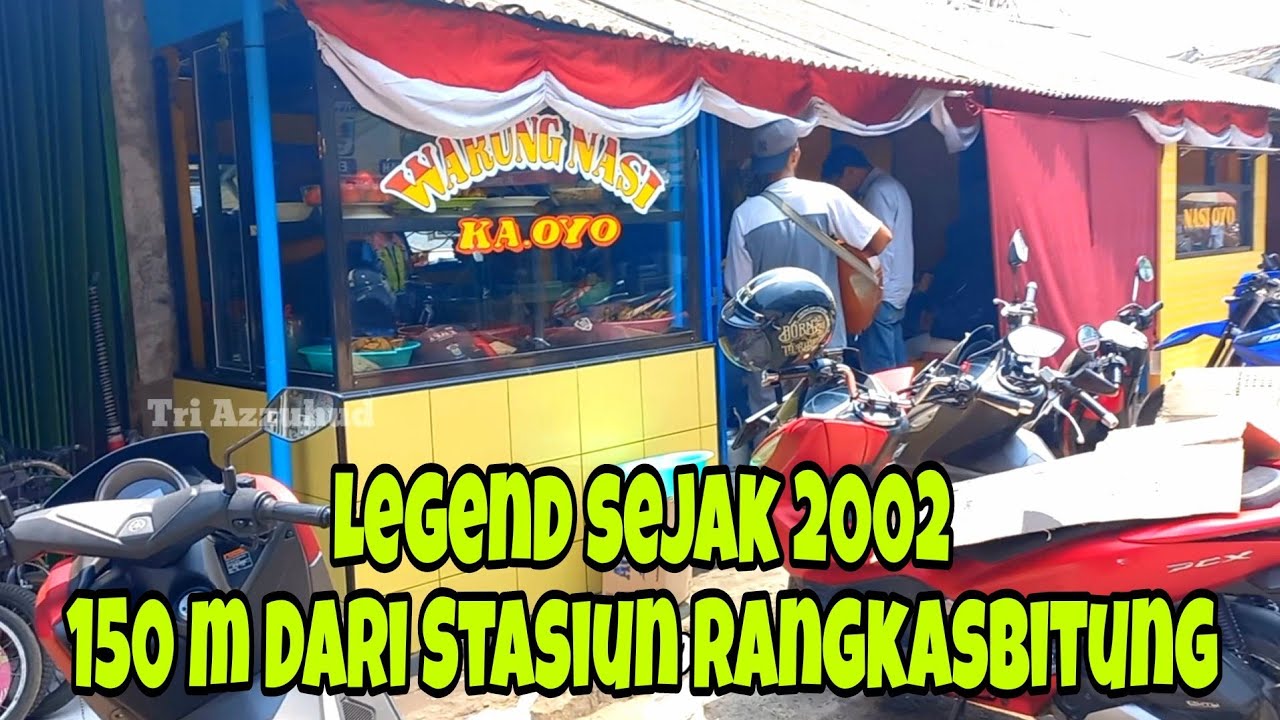 Kuliner Rangkasbitung Warung Nasi Ka Oyo Gepuk Daging Kerbau👍🏻
