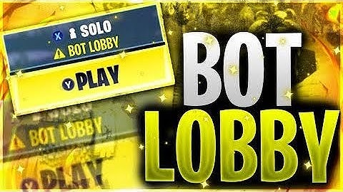(Fortnite battle royal) SNIPER ONLY (BOT LOBBY)