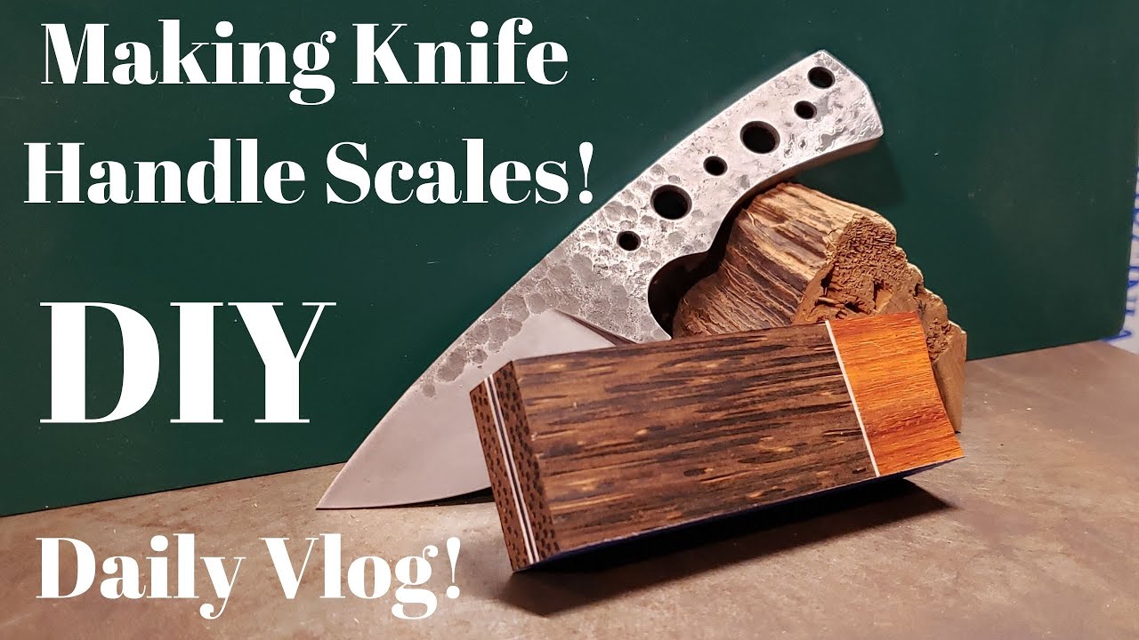 Making Knife Handle Scales, Knife Making