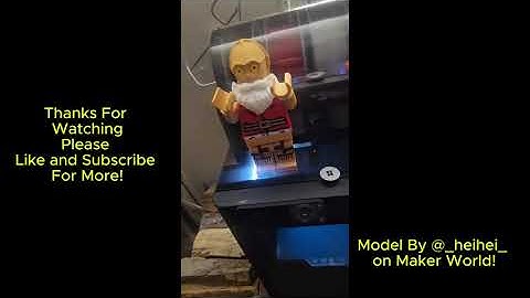 Santa C3PO 3D Print