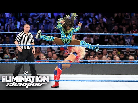 Alexa Bliss vs. Naomi - SmackDown Women's Title Match: Elimination Chamber 2017 (WWE Network)