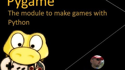 Pygame day 1: Move a Sprite