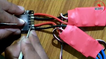 Quadcopter Building - Connecting the ESCs with PDB