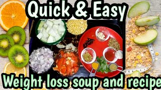 Weight Loss Chana Dal ki Sabji or Soup || High Protein & low calorie || Ekta Singh ||