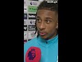 Michael Olise's AWKWARD post-match interview...