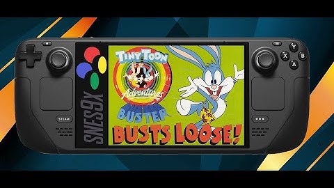 Steam Deck - Tiny Toon Adventures Buster Busts Loose (Snes9x)