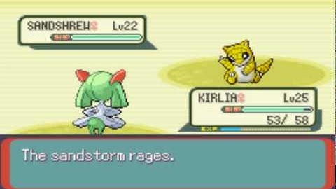 Lets Play Pokemon Emerald Part 27:The Desert of Annoying Battles