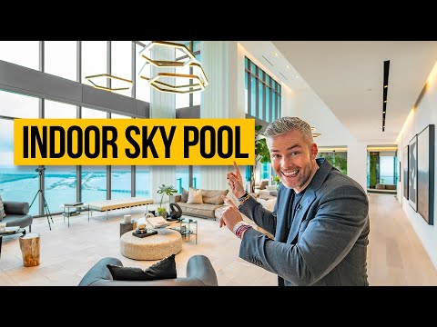 Video: Penthouse duplex cu piscină spectaculoasă