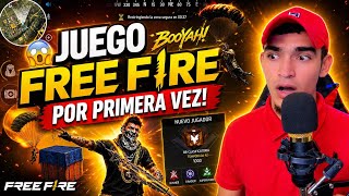 JUGANDO FREE FIRE POR PRIMERA VEZ… ¡TERMINÉ HACIENDO BOOYAH! 🏆