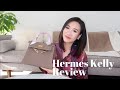 (Eng Sub) Hermes Kelly Bag Review | 爱马仕凯莉包测评｜小个子Kelly 28上身效果