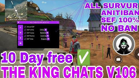 THE KING CHEATS V114 MOD MENU APK DAWNLOAD  | HOW TO HACK FF | NEW ANTIBAN FF HACK MOD |