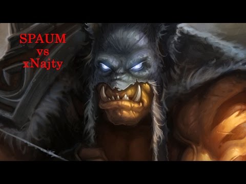 Hearthstone: Heroes of Warcraft, АРЕНА, SPAUM vs xNajty