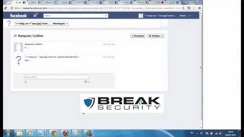 Stored XSS in Facebook Messenger