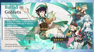 Mixed wishing session - Genshin Impact