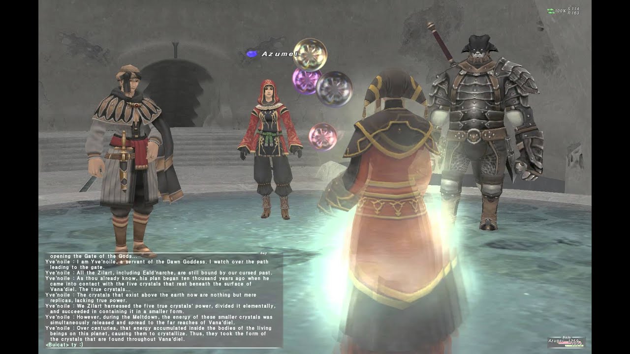 FFXI Zilart mission 12 & 13 cut scenes. YouTube