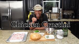 Chicken Crostini