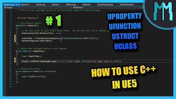 UE5 C++ Basics #1 - Structs, Variables