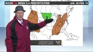 Friday Evening, , January 13, 2017 Weather Forecast