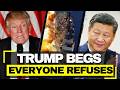 Trump DESPERATE Begs 5 Countries For Warships All REFUSE Iran Mocks Him