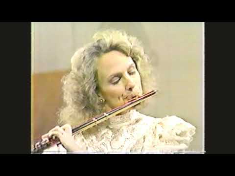 Eugenia Zukerman and André-Michel Schub perform Poulenc (14 February 1988)
