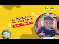 🚀 Azril’s Creative Vision: Designing a Whimsical Flying Carrots 3D Universe | DIGIKIDZ
