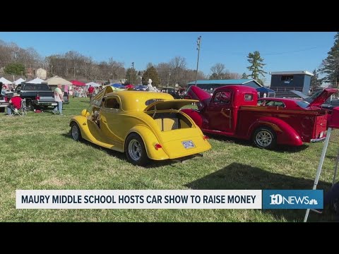 Maury Middle School hosts car show to raise money