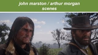 john marston / arthur morgan scenes