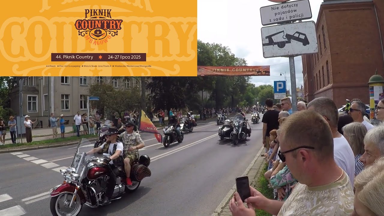 Parada Motocyklowa Piknik Coutry Mrągowo 27.07.2025