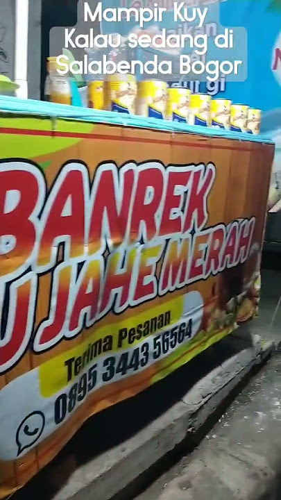 Jual Bandrek Susu Jahe Merah Kopi dan Es  di Salabenda Bogor dari Dokter 24 Jam #bandrek #jahemerah