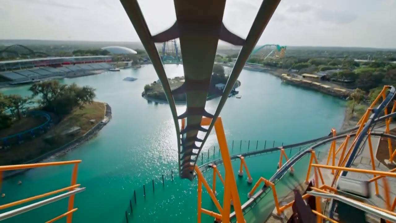 Barracuda Strike POV | SeaWorld San Antonio's New Roller Coaster