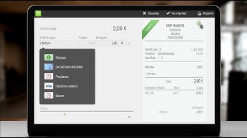 TPV Tablet - Gestión de cobro con división tickets