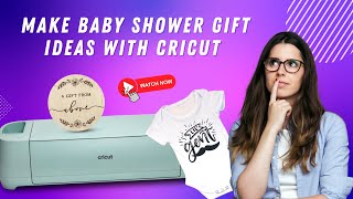 Make Baby Shower Gift Ideas with Cricut | Manny Maker