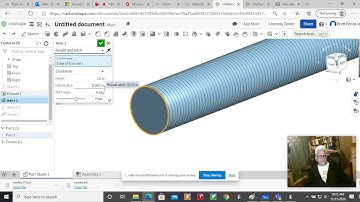 MAKING THREADS IN ONSHAPE