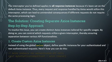 Understanding Axios Interceptors: How to Target Specific Requests