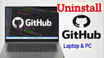how to Uninstall GitHub in Desktop | GitHub Uninstall for Windows