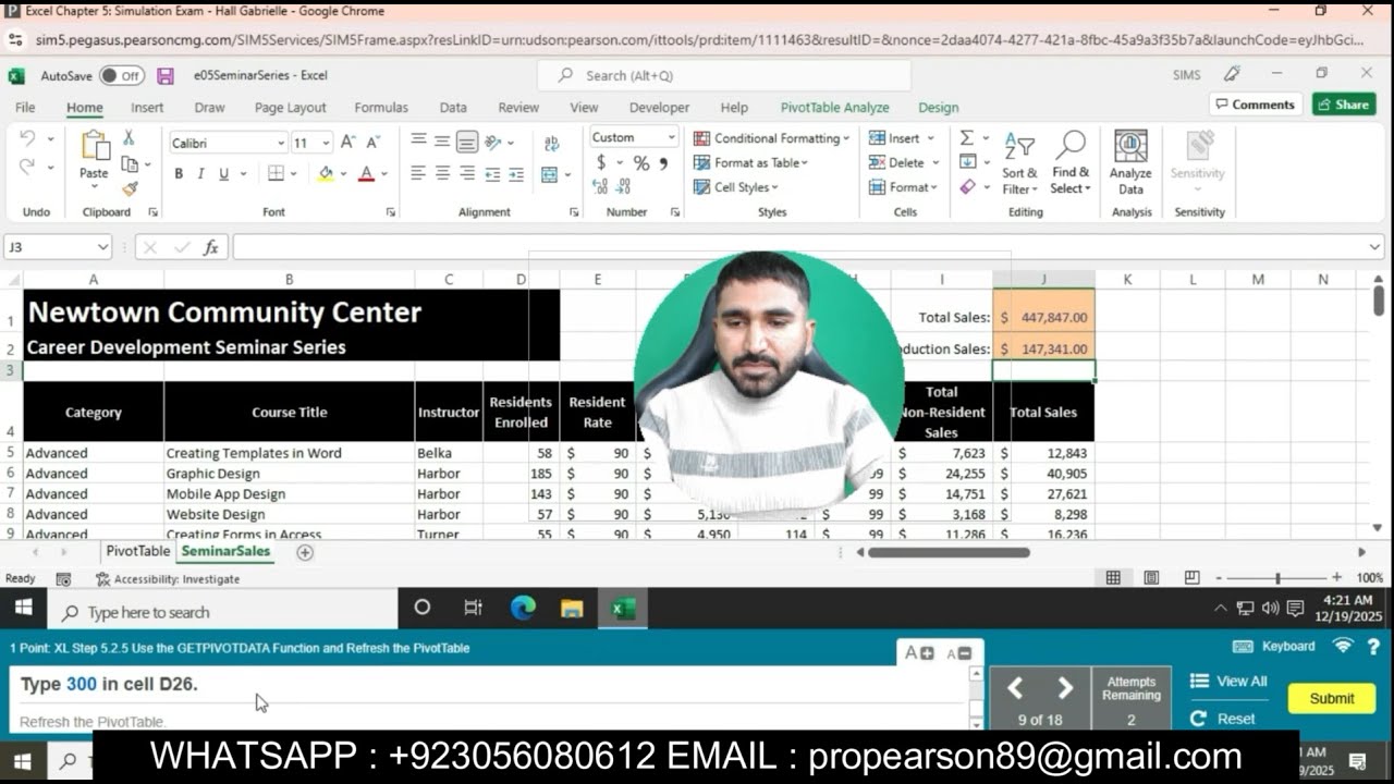Excel Chapter 5: Simulation Exam | Excel Chapter 5 Simulation Exam ...