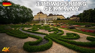 Ludwigsburg, Germany - Walking Tour 4k - 2023 - Ludwigsburg residence