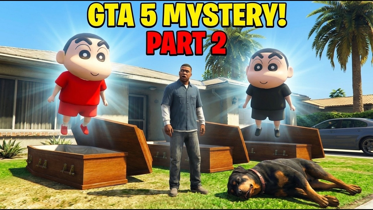 (PART 2) Gta5 ! 😱মিস্ট্রি কিলার! ফ্র্যাঙ্কলিন, সিনচান, পিঞ্চান ও চপার মারা গেছে, কে দায়ী? 😨💀