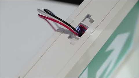 Running Man Exit Sign