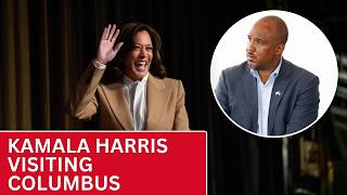 Kamala Harris visiting Columbus to campaign for Scott Colom