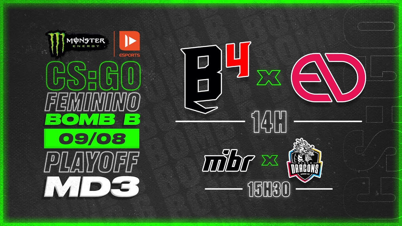 Monster Energy BGS Esports - BOMB B Feminino [ PLAYOFFs ]
