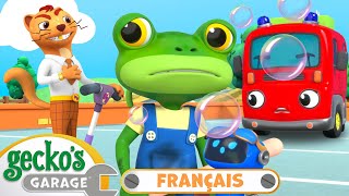 Les roues de Weasel｜Le Garage de Gecko｜Camions pour enfants