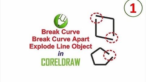 Explode / Break line object in Coreldraw  | Coreldraw Tips and Tricks Break apart and more (1)