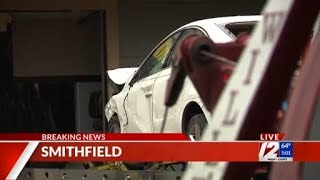 6 injured after car crashes into Smithfield sandwich shop