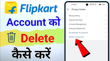 flipkart account delete kaise kare | how to delete flipkart account permanently | Flipkart account